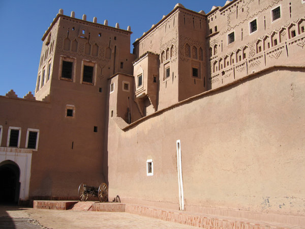 Glaoui Taourit kasbah (fortress), Ouarzazate, gateway to the Sahara, Morocco photo