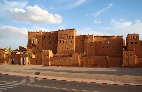 Kasbah (castle) Taourirt, Ouarzazate, Morocco photo