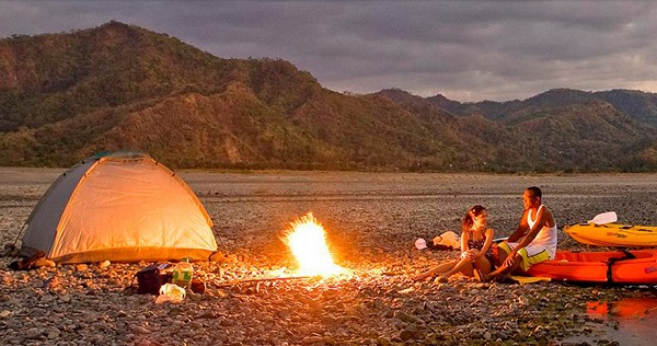 Camping by Abra river, Philippines photo