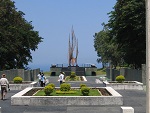 Grounds of the Pacific War Memorial, Corregigor island, Manila bay, Philippines Photo