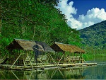 Lake Danao natural park, Philippines Photo