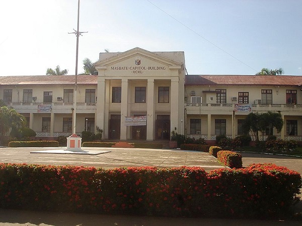 Masbate provincial capitol building, Masbate city, Philippines photo