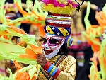 Masskara festival, Bacolod, Philippines Photo