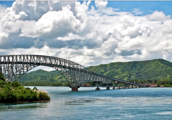 San Juanico bridge, Philippines photo