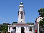 Spanish lighthouse, Corregigor island,Manila bay, Philippines Photo