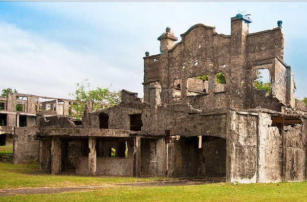 World war II ruins, Coregidori, Philippines photo