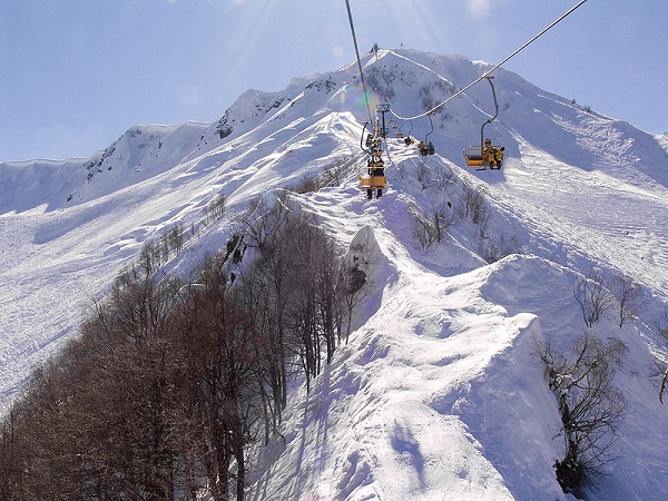 Rosa Khutor Alpine Center At Krasnaya Polyana Outside Sochii Russia Photo