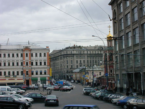 Street scene, Moscow, Russia Photo