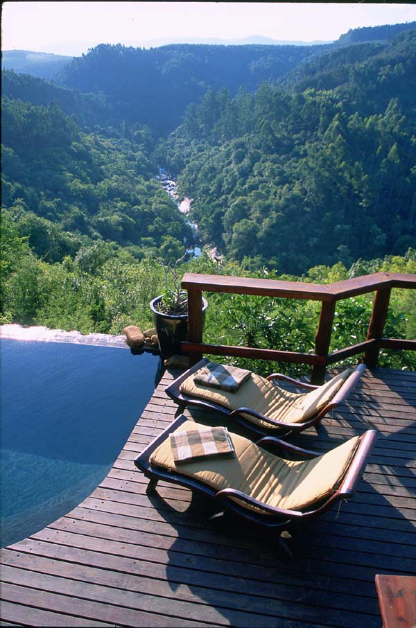 Lodge overlooking Sabie river, Mpumalanga province, South Africa photo