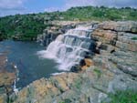 Mkambati falls, Mkambati river, Mkambati game reserve, Transkei, Eastern Cape Province, South Africa photo