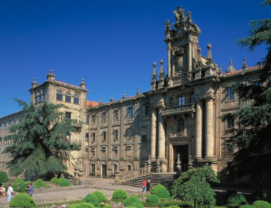San Martin Pinaro monastery, Santiago de Compostela, Spain Photo