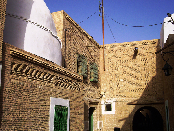 Typical architecture, Nefta, Tunisia photo