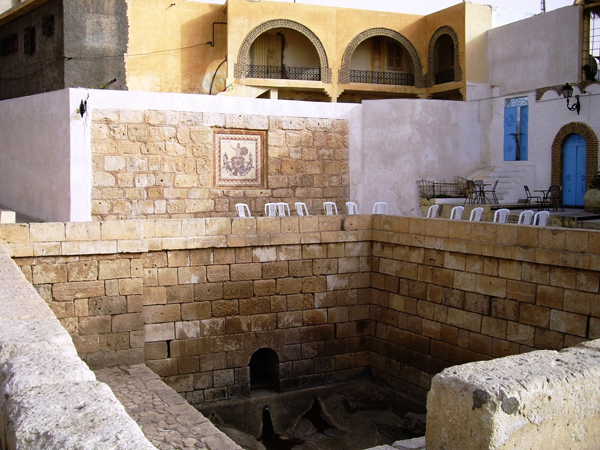 Roman Bath in Gafsa, Tunisia photo