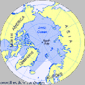 Arctic Ocean Map T 